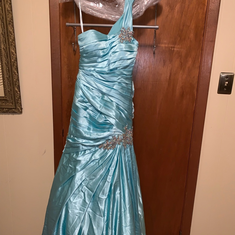 Light Blue Prom Dress